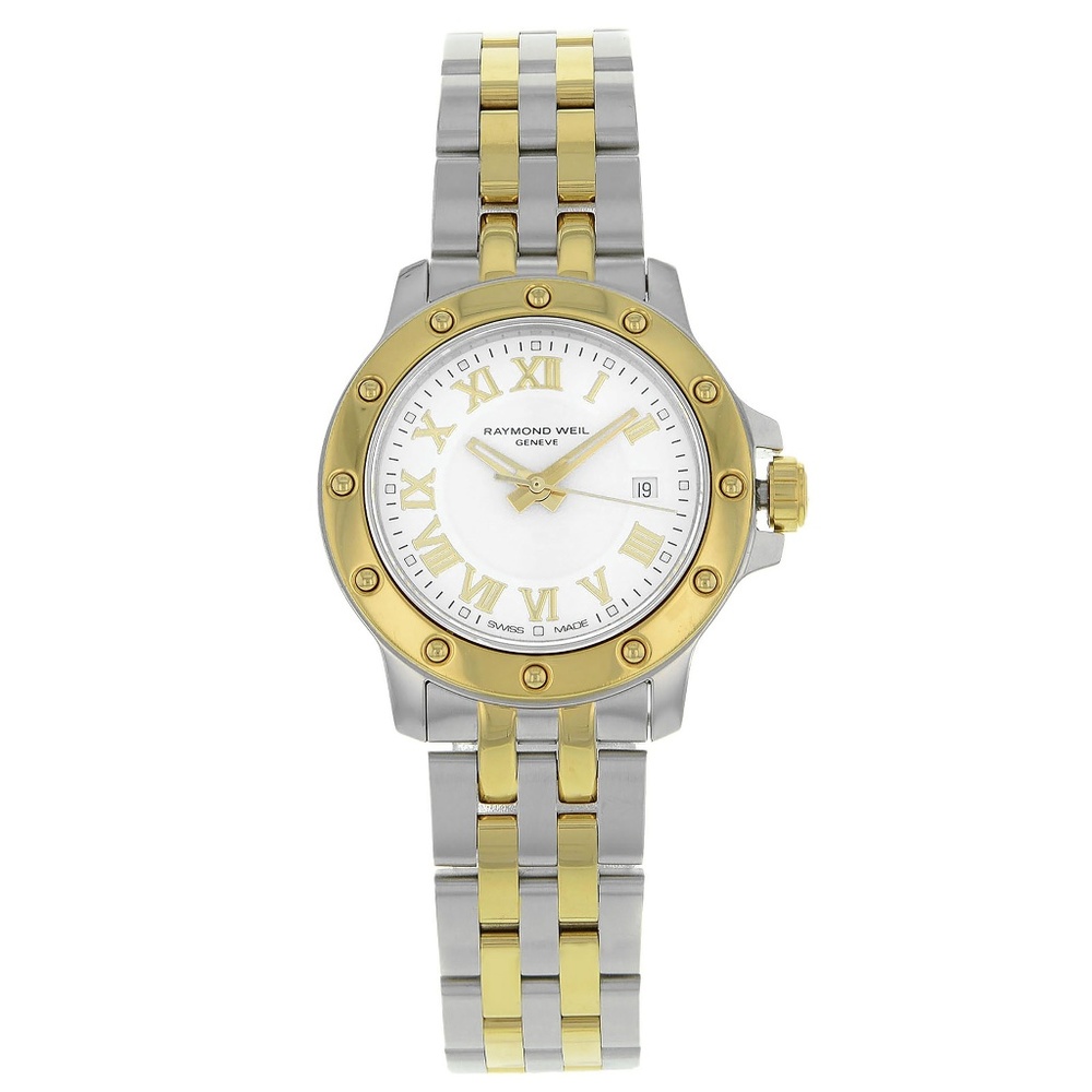 Tango Steel and Gold Tone Quartz Ladies Watch